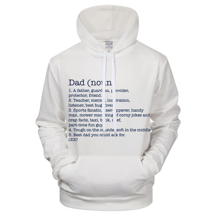 Definition of Dad 3D Sweatshirt Hoodie Pullover