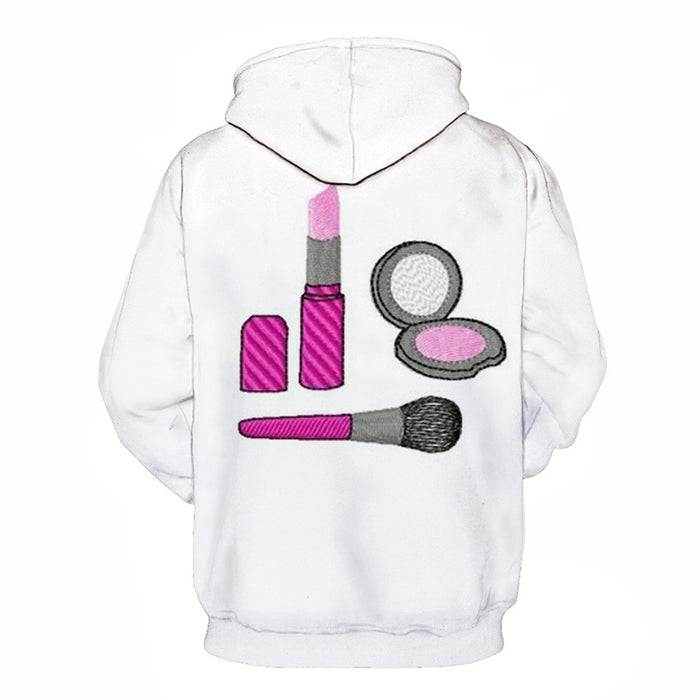 Makeup Girl Power 3D - Sweatshirt, Hoodie, Pullover
