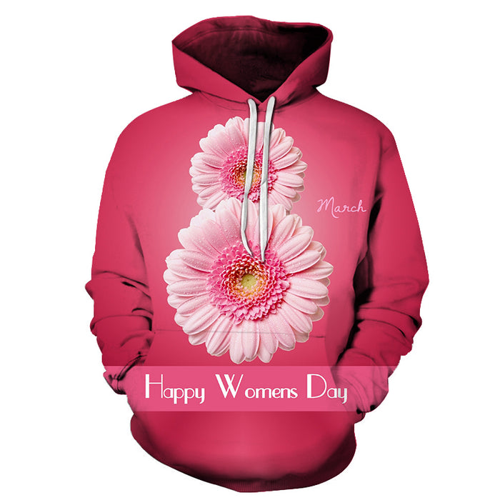 Happy Women's Day 3D - Sweatshirt, Hoodie, Pullover