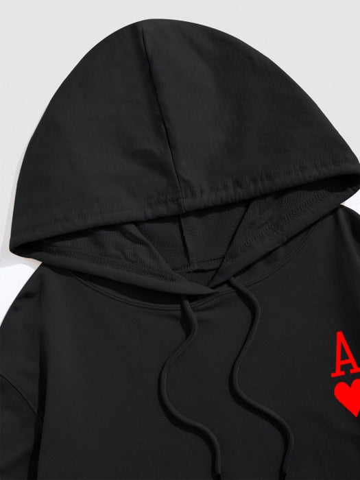 Playing Card Pullover Hoodie And Pants