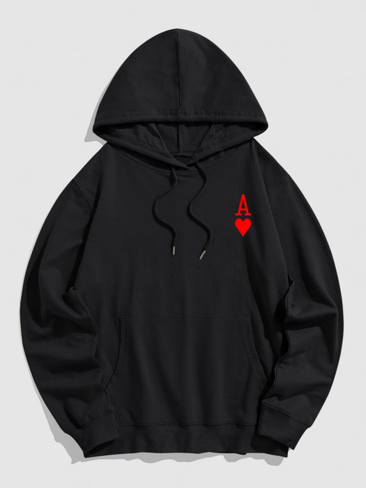 Playing Card Pullover Hoodie And Pants