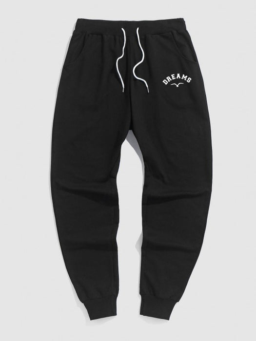 Embroidered Quarter Zip Sweatshirt And Pants