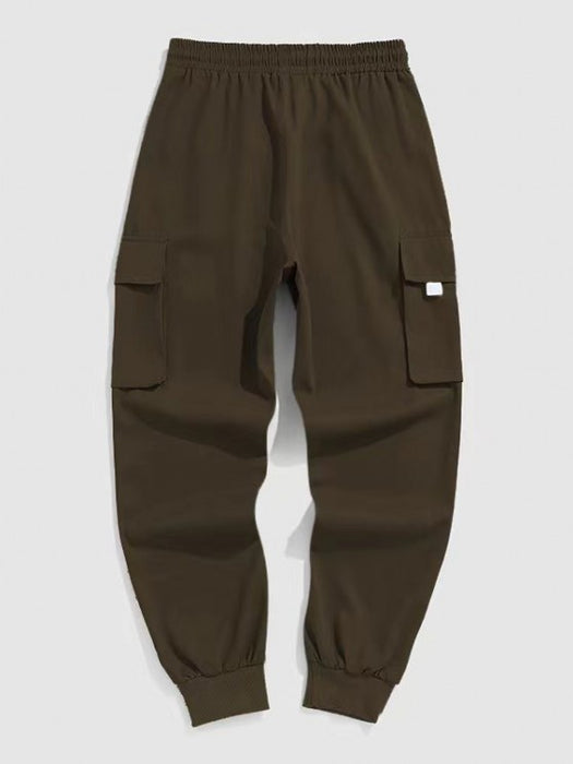 Two Tone Shirt With Cargo Pants Set