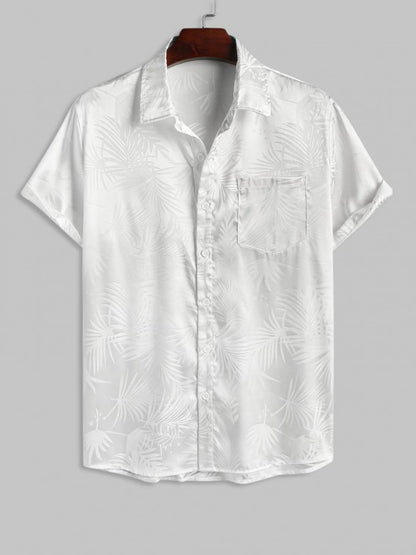 Coconut Tree Style Shirt And Short