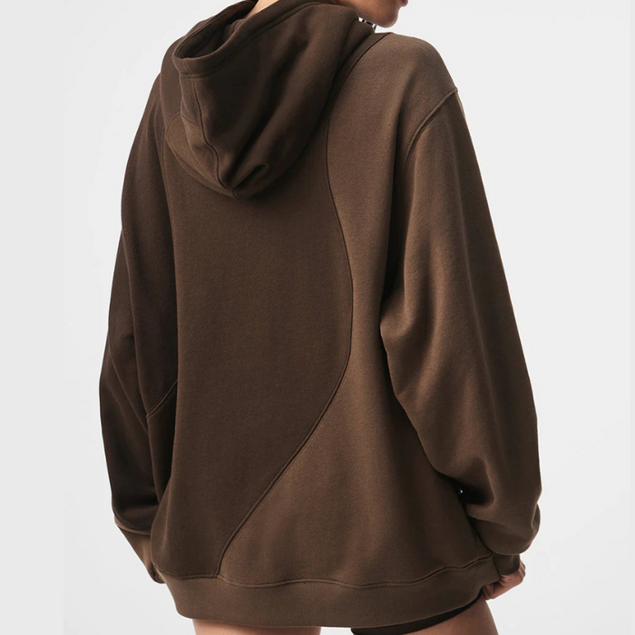 Soft Textured Wave Hoodie