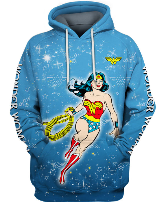Flying Wonder Woman Hoodie