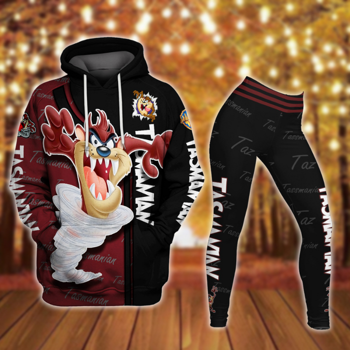 Cartoon Character Hoodie And Leggings