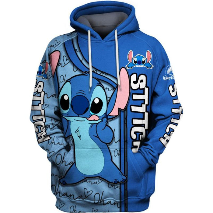 Stitch Hoodie And Leggings Set