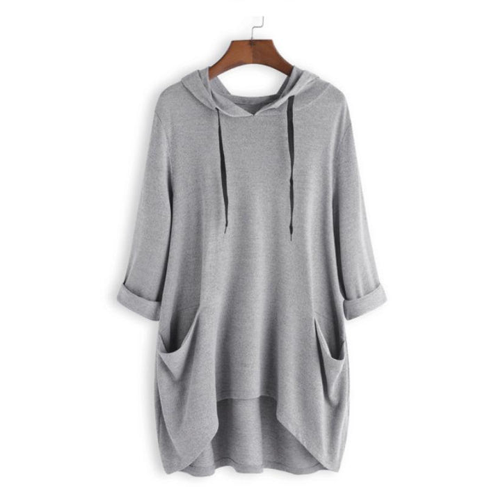 Casual Oversized Hoodie With Pockets