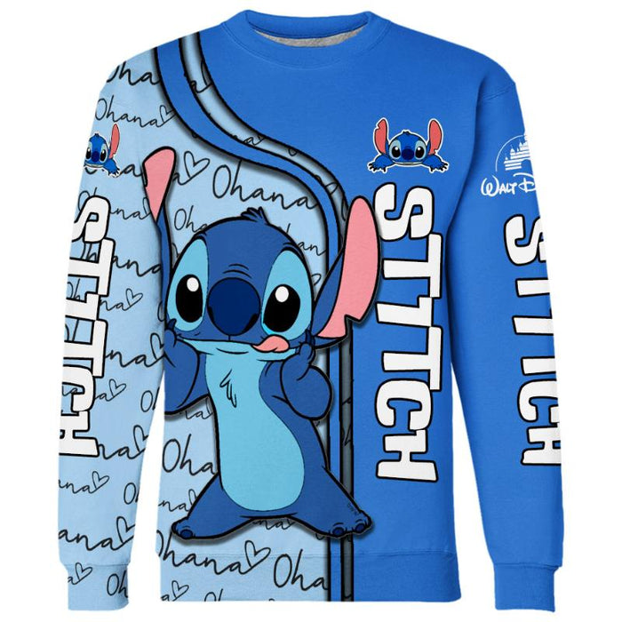 Stitch Hoodie And Leggings Set