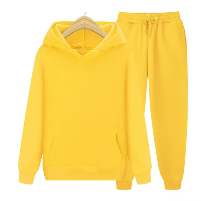 2 Pieces Hooded Tracksuit Sets