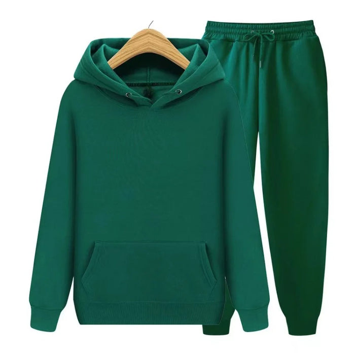 2 Pieces Hooded Tracksuit Sets