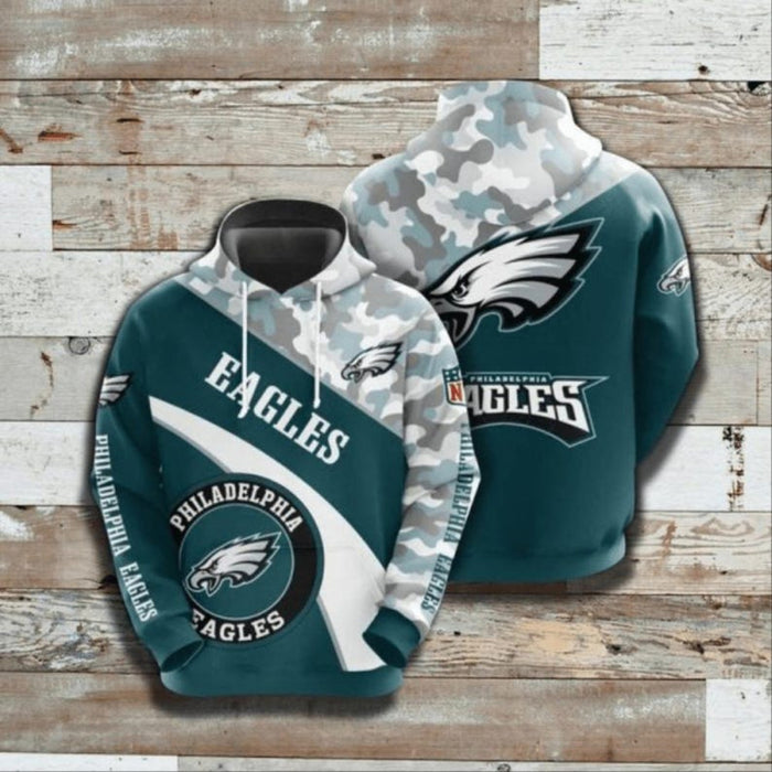 Eagles Champion Philadelphia Football Fan 3D Hoodie