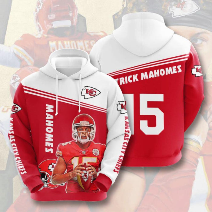 Kansas City Mahomes Football Champion 3D Hoodie