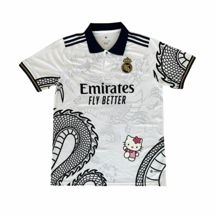 Custom Real Madrid Hello Kitty Jersey Tshirt