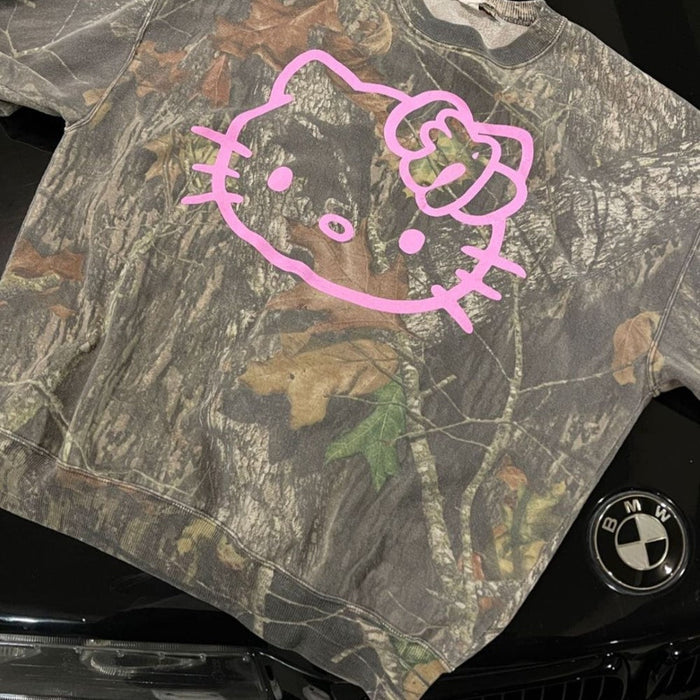 Camo Long Sleeve T Shirt