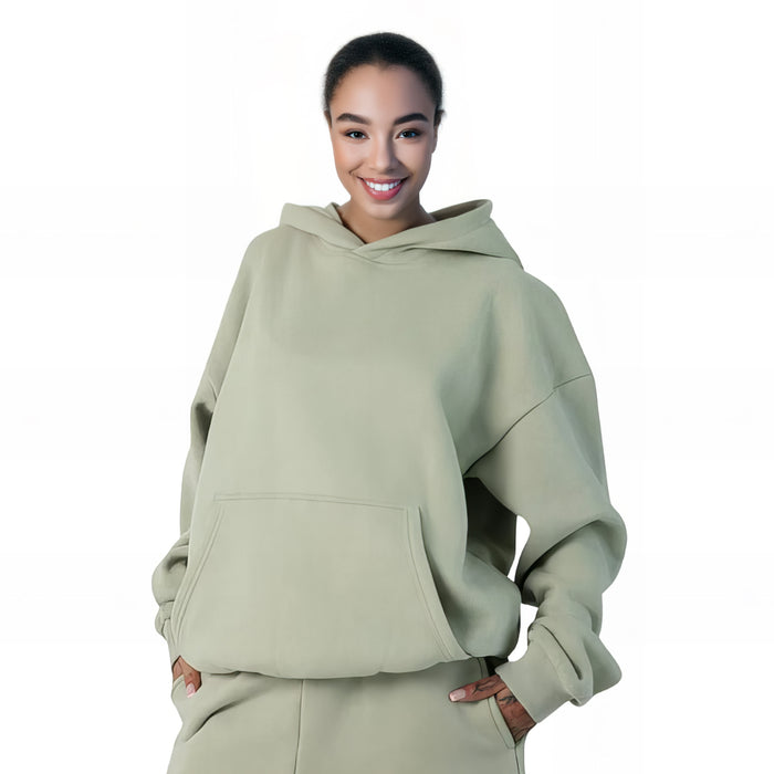 Casual Classic Pullover Hoodie With Adjustable Hood