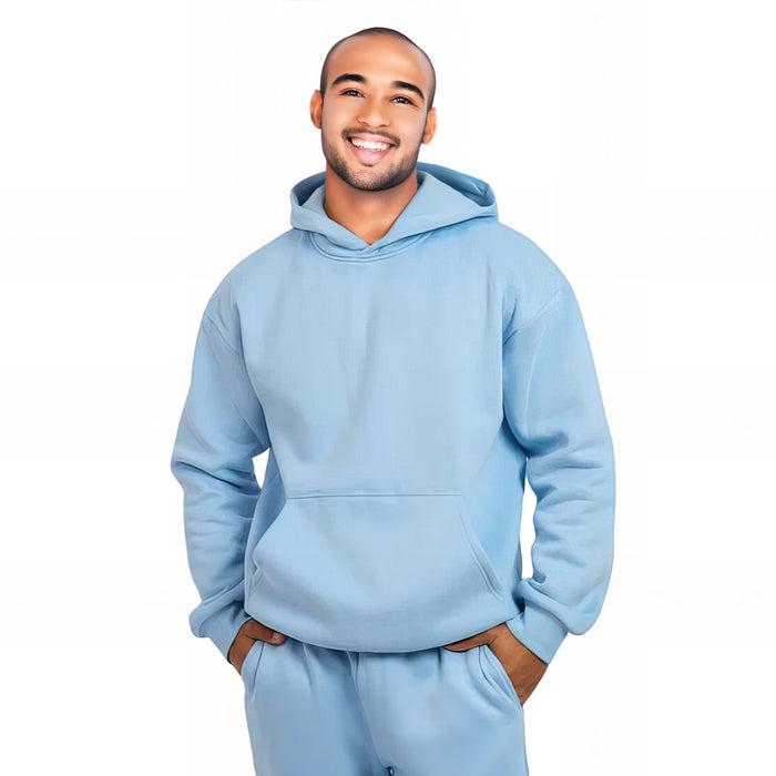 Casual Classic Pullover Hoodie With Adjustable Hood