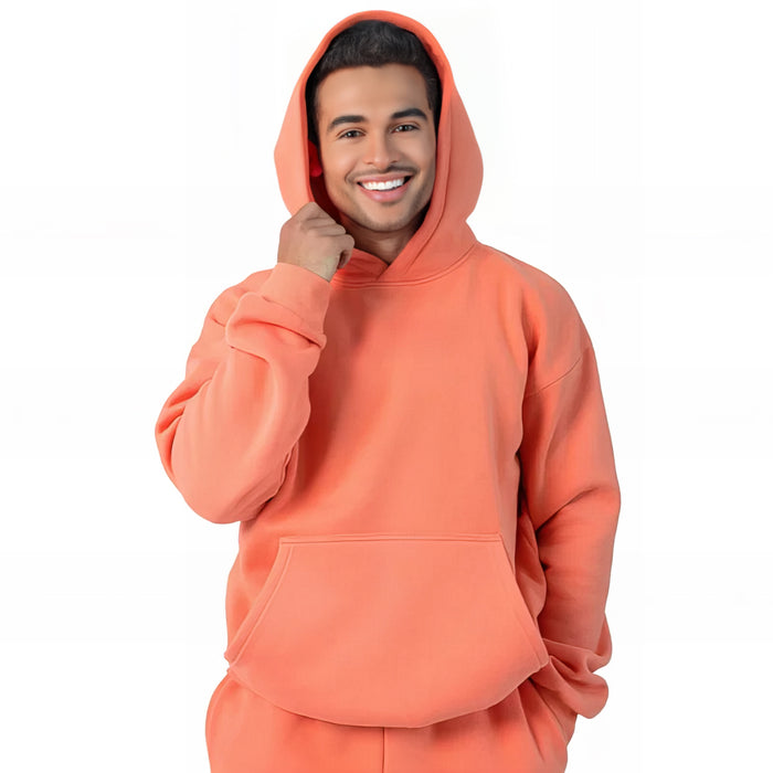 Casual Classic Pullover Hoodie With Adjustable Hood