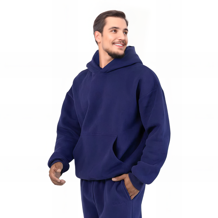 Casual Classic Pullover Hoodie With Adjustable Hood