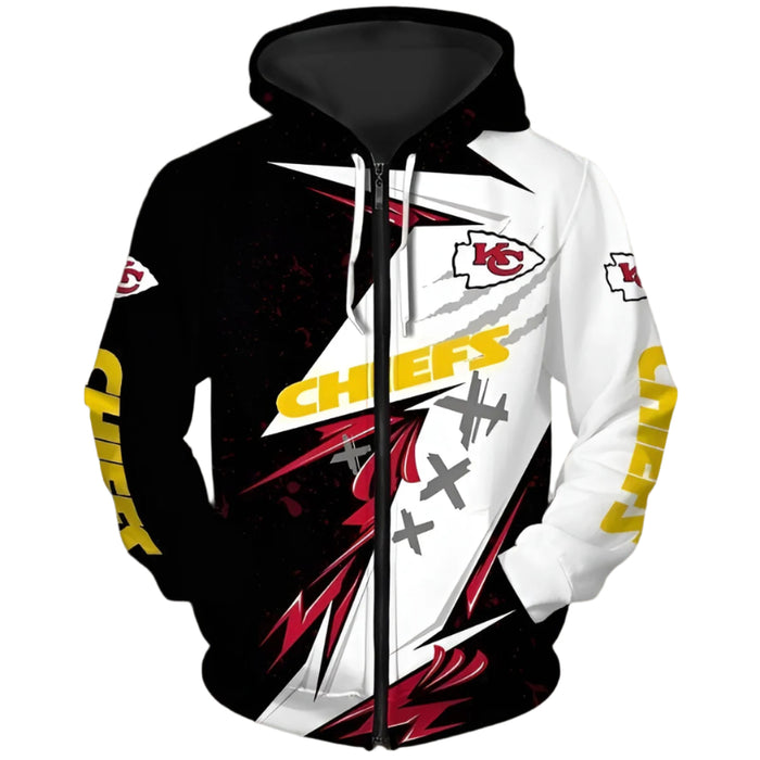 Kansas City Chiefs Unique Graphic Hoodie