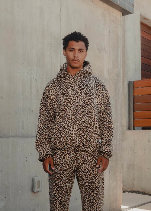 Cheetah Pattern Hoodie