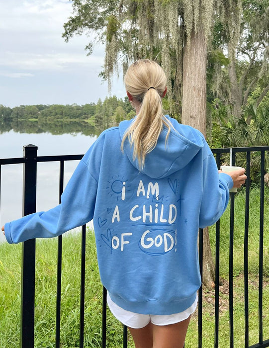 Child Of God Printed Hoodie