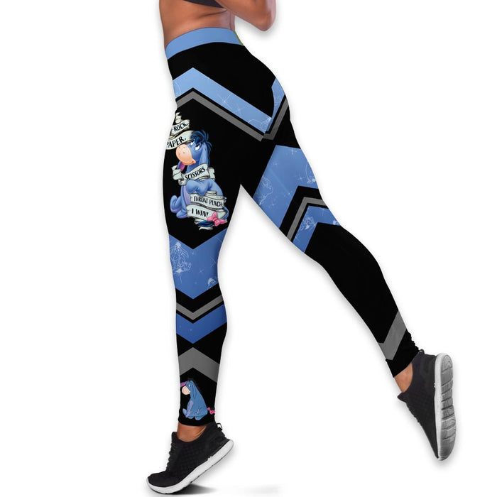 Custom Cartoon Themed Hoodie And Leggings Set