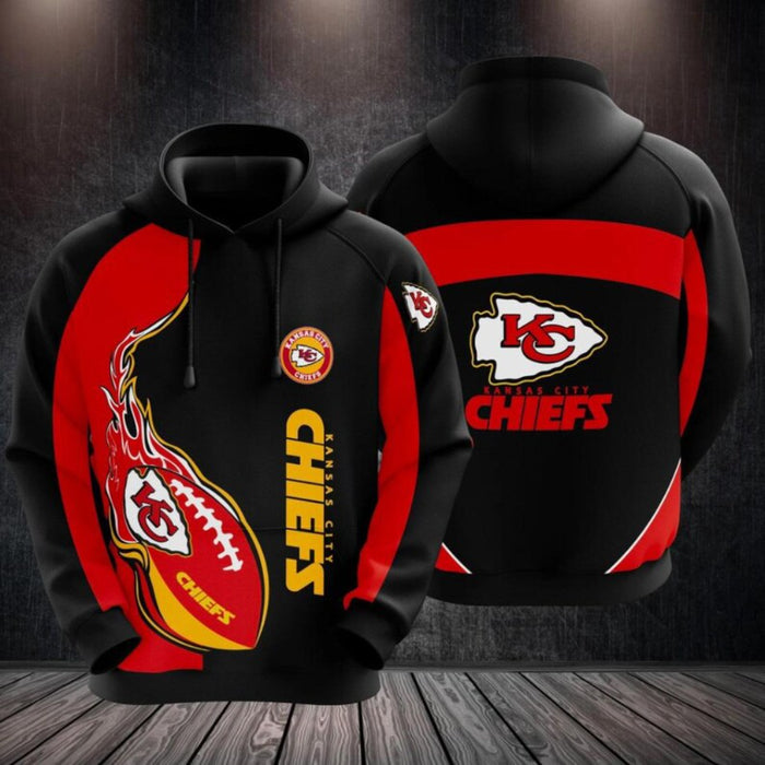 Kansas City Football Champion 3D Design Hoodie