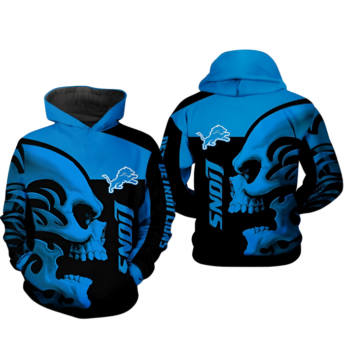 Lions Football Champion 3D Hoodie