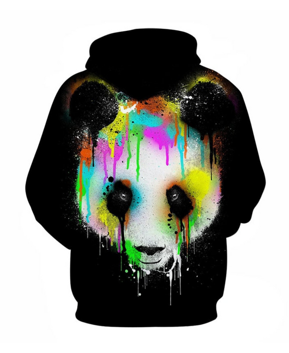 Panda Printed Hoodie