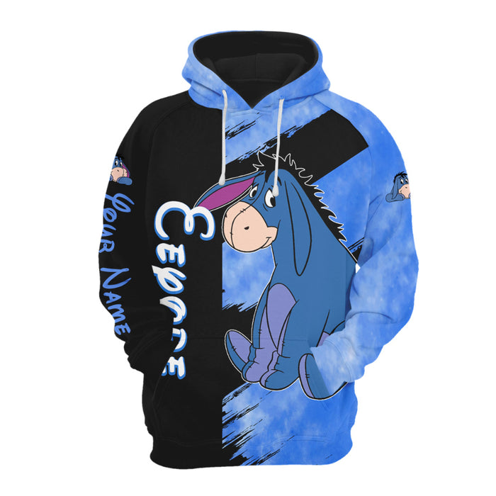 Personalized Cartoon Character Hoodie And Leggings Set