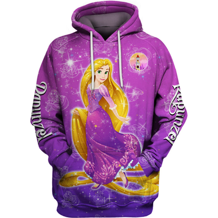 Rapunzel Cartoon Activewear Set