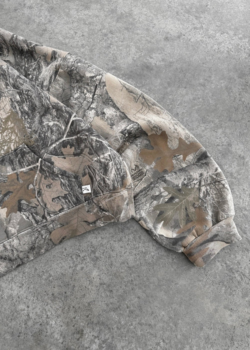 Rugged Camo Patterned Comfy Hoodie