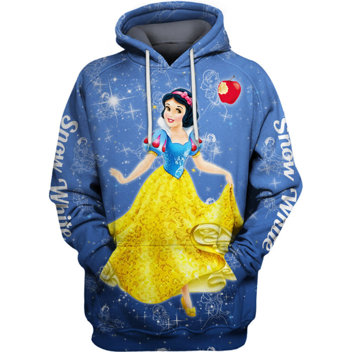 Snow White Pattern Activewear Set