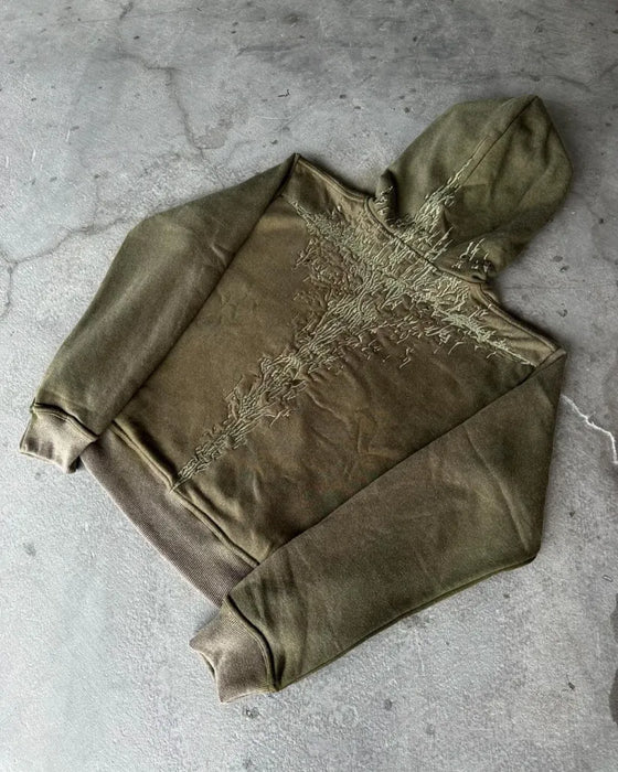 Stitched Detail Hoodie