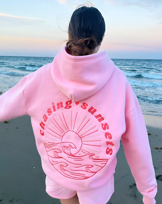 Sunset Glow Oversized Hoodie