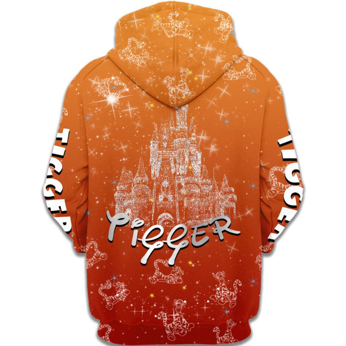 Tigger Cartoon Character Activewear Set