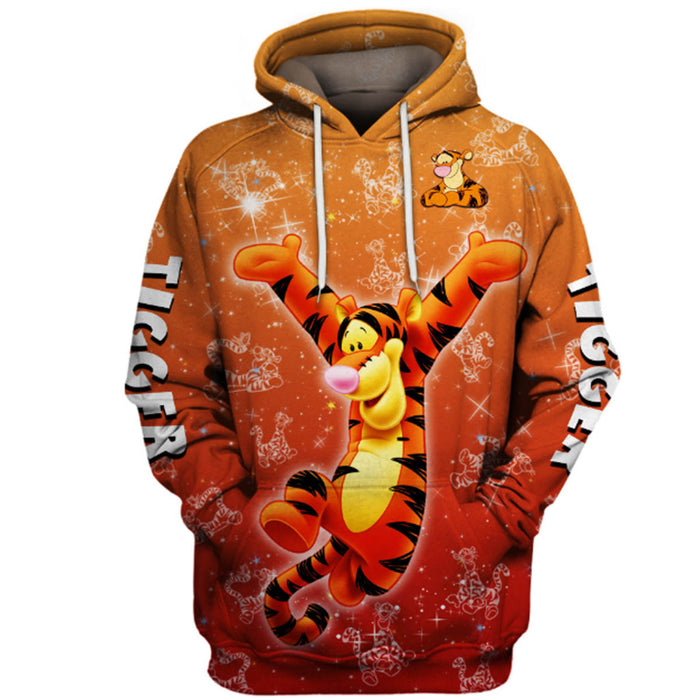 Tigger Cartoon Character Activewear Set