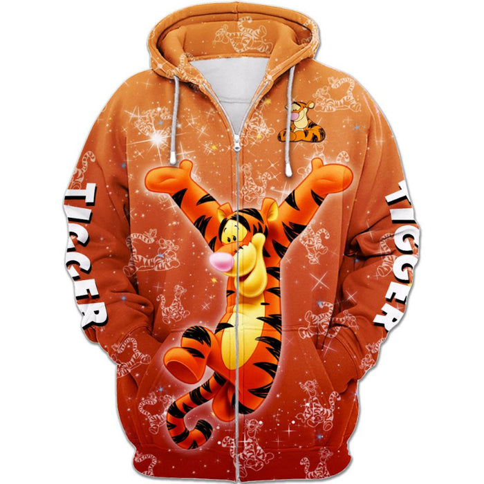 Tigger Cartoon Character Activewear Set