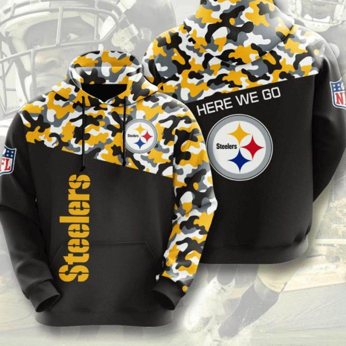 Top Pittsburgh Steelers 3D Hoodie Apparel