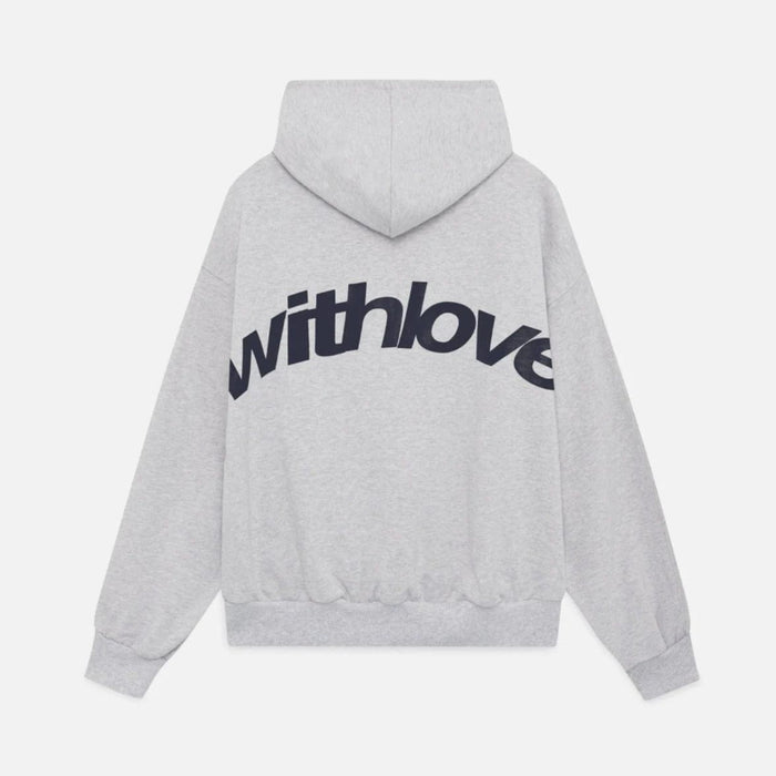 Handcrafted Versatile Letter Print Hoodie