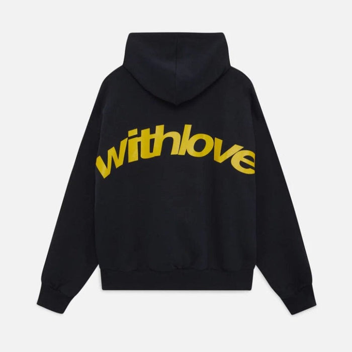 Handcrafted Versatile Letter Print Hoodie