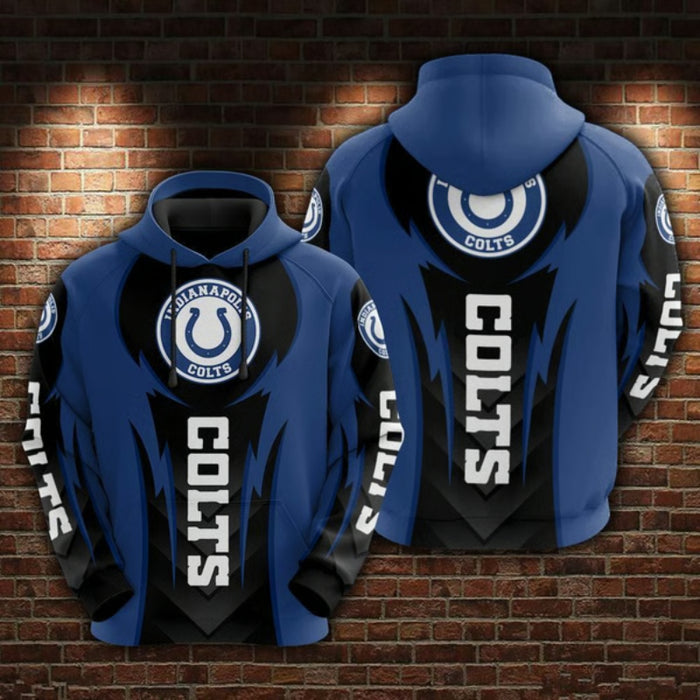 Indianapolis Colts Team Designed Graphic Hoodie