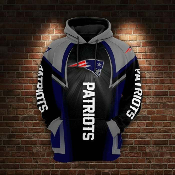 New England Patriots Football Zip Up Hoodie And Pullover