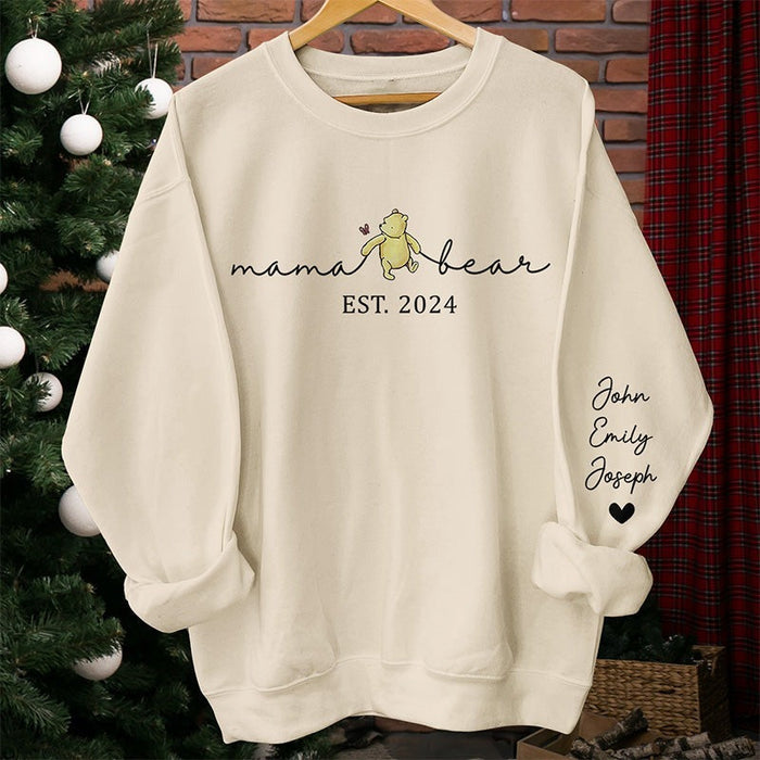 Motherhood Is The Greatest Thing Family Personalized Custom Unisex Sweatshirt And Hoodie