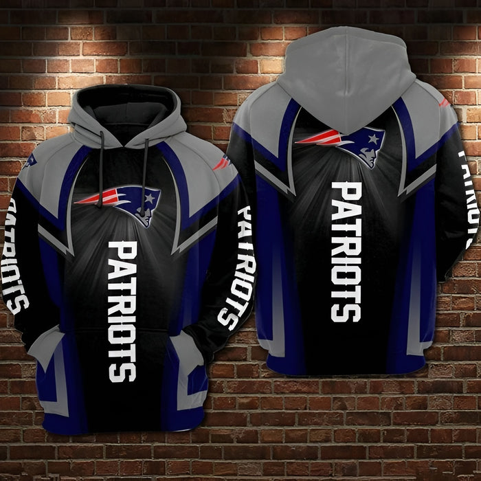 New England Patriots Football Zip Up Hoodie And Pullover