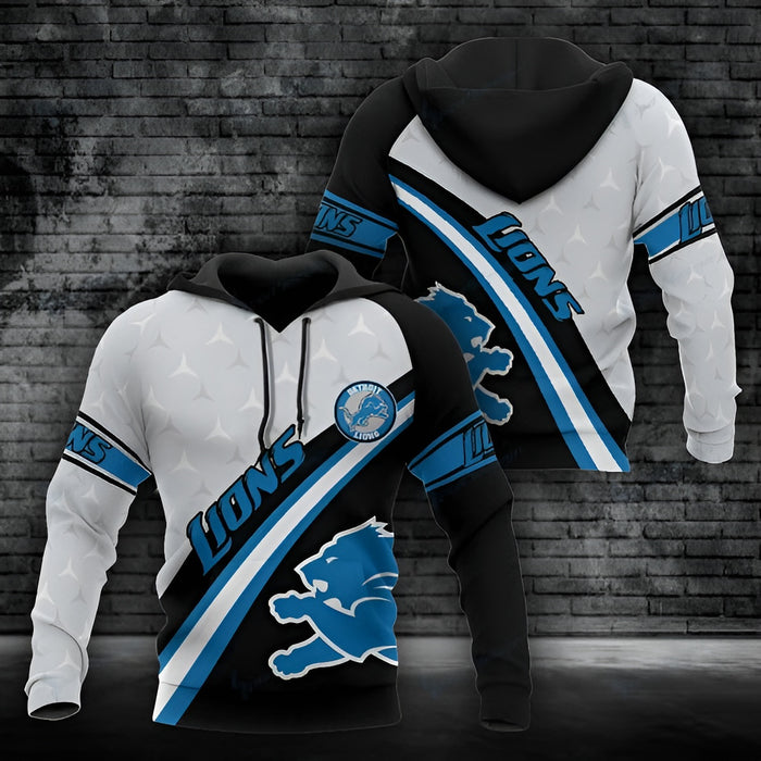 Detroit Lions Hoodie With Pullover And Zip Up Options