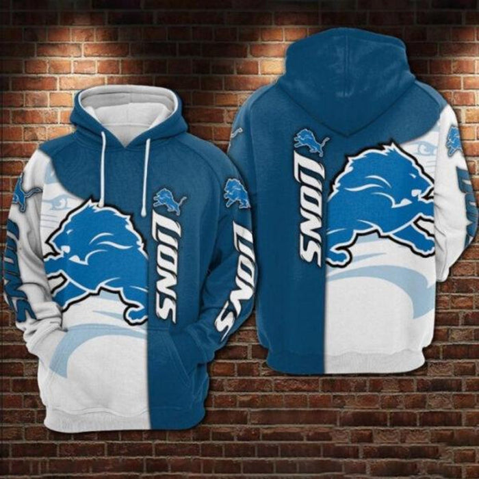 Top Detroit Lions 3D Fan Gear Hoodie