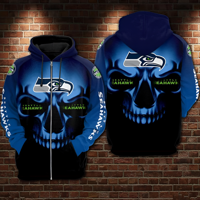 Seattle Seahawks Football Fan Graphic Hoodie